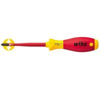 Tournevis Wiha PlusMinus Schraubendreh.SL/PZ2 SoftFinish-slimFix VDE1000V 36330 Taille (tournevis): SL/PZ 2 Longueur de la lame: 100 mm N/A