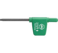 Tournevis Wiha TX Taille 8x40mm Longueur totale 72mm Acier au chrome vanadium bruni dans un support d'établi Poignée en drapeau - 3727