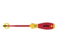 Tournevis Wiha VDE TX taille 40 x150mm longueur totale 268mm lame ronde avec manche multi-composants - 36542