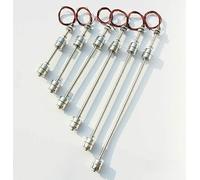 Tournez à flotteur 220V Acier inoxydable Capteur de niveau de niveau d'eau liquide Horizontal Double à billes 450mm 550mm 550mm 600mm (Size : 550mm)