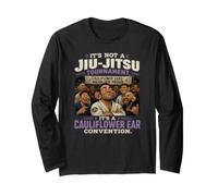 Tournoi de Jiu-Jitsu Amusant de Convention d'oreille de Chou-Fleur Manche Longue