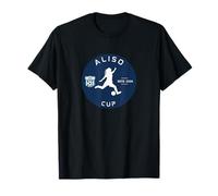 Tournoi de la Coupe Aliso 2025 avec logo bleu pour fille T-Shirt