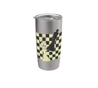 Tournoi d'échecs en cours Gobelet isotherme en acier inoxydable double paroi