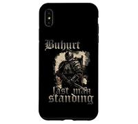Tournoi des joutes de Buhurt dernier Debout Bouhourt Coque pour iPhone XS Max