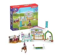 Tournoi équestre entre amis coffret schleich avec 86 éléments inclus dont 1 cheval Multicolore Tournoi équestre FIGURINE MINIATURE