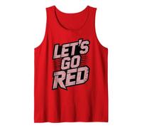 Tournoi par équipe Let's GO Red, journée de Guerre, compétition et Encouragement Débardeur