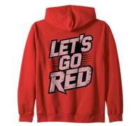 Tournoi par équipe Let's GO Red, journée de Guerre, compétition et Encouragement Sweat à Capuche