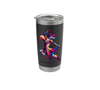 Tournoiement de bâton Majorette Tourneuse Majorettes Gobelet isotherme en acier inoxydable double paroi