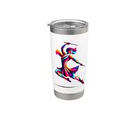 Tournoiement de bâton Majorette Tourneuse Majorettes Gobelet isotherme en acier inoxydable double paroi
