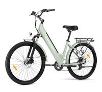 Touroll J1 Pro 27.5" Vélo Électrique Urbain, Freins à Disque Hydrauliques, Autonomie 100KM, Batterie Amovible 561,6Wh, 7 Vitesses, Écran LCD, VTC Électrique Homme Femme