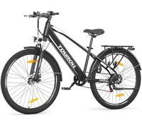 Vélo de Trekking Touroll J1 - Moteur 250 W - Roues 27,5 Pouces - Batterie 15.6Ah - Autonomie 100 km - Frein à Disque Mécanique