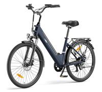 Touroll J2 St Vélos électriques, Autonomie 100KM, Vélo de Trekking avec Moteur 250W 45Nm, Batterie Amovible 561Wh, 26" Vélo Électrique Adulte, E-Bike, vélo électrique Urbain (Bleu Nuit)