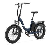 Touroll S2 2026 Vélo Électrique Pliable Tout-Terrain 20"×4.0" Fat Tire, 150KM Autonomie, Batterie 720Wh Amovible, Moteur 250W Vélo Électrique Gros Pneu 7 Vitesses, E-Bike Urbain pour Adulte