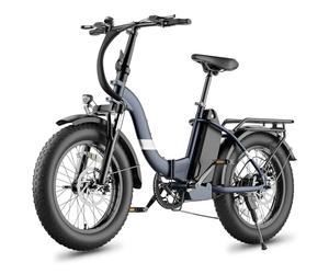 Touroll S2 2026 Vélo Électrique Pliable Tout-Terrain 20"×4.0" Fat Tire, 150KM Autonomie, Batterie 720Wh Amovible, Moteur 250W Vélo Électrique Gros Pneu 7 Vitesses, E-Bike Urbain pour Adulte