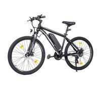 Touroll U1 Vélo Vtt Électrique 26pouces Tout-Terrain Avec Moteur 250w, Batterie Amovible 36v 13ah,Autonomie Maximale De 65 Km,Transmission Shimano 21 Vitesses,Frein À Disque Shimano 21 Vitesses,Ipx4