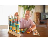 Tours À Empiler Bois Fsc - Jeu Apprentissage - Jouet En Bois Multicolore TU