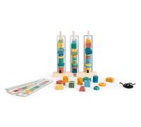 Tours À Empiler Bois Fsc - Jeu De Reproduction D'images - Blocs Colorés Multicolore TU