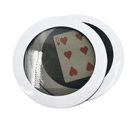 Tours de cartes Cartes de poker miroir magique - Cartes à jouer de prédiction Tours de magie | Accessoires de cartes de poker magiques pour et adultes, tours de magie faciles pour les fêtes, a