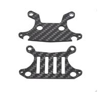 Tours De Choc Avant Et Arrière pour Tamiya GF-02 1/10 RC | Accessoires voitures RC Pièces Voiture RC En Fiber Carbone, Tour D'amortisseurs Avant Et Arrière, Tours Choc