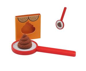 Tours de Magie - Jouet de blague de merde réaliste, gadget de farce en ABS, astuce de toilette drôle sans chasse d'eau pour des réactions surprises et des rires | Farce de bureau fantaisie pour fête s