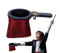 Tours de magie pour , kit de magicien - Accessoire de performance magique | La poignée rotative fait que les choses semblent disparaître, accessoires de scène, sac de changement de magicien