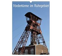 Tours d'extraction dans la Ruhr, Version française (Calendrier mural 2026 DIN A3 portrait), Calendrier CALVENDO mensuel