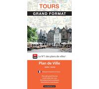 Tours - Plan de ville grand format | Blay Foldex
