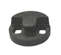 Tourte Sourdine pour violon en caoutchouc rond/Viola