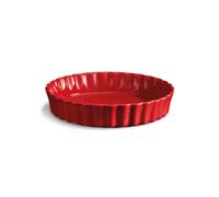 Tourtière haute en céramique Ø 28 cm Rouge Grand Cru