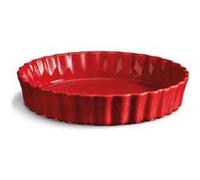 Tourtière haute rouge 28 cm - Emile Henry - Rouge - Céramique Rouge G