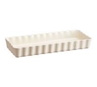 Tourtière Longue Rectangle Argile Beige