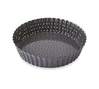 Tourtière perforée haute fond amovible acier antiadhérent 24 × 5 cm Mathon