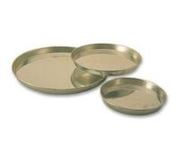 Tourtiére unie professionnelle en fer blanc 120 mm de diamétre G