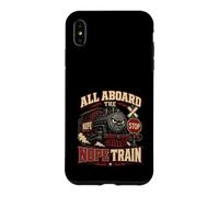 Tous à Bord du Nope Train Funny Sarcastic Coque pour iPhone XS Max