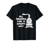 Tous à Bord pour Une Belle journée ! Locomotive T-Shirt