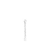 TOUS Allongateur de bracelet pour femme en argent sterling, 4,5 cm de long, collection Basics