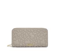TOUS Billetera Mediana 2002186343 Puffy Bear Topo, Portefeuille Moyen Femme, Noir, M