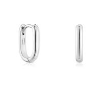 TOUS Boucles d'oreilles créoles courtes pour femme en argent sterling 12 mm Collection Basics