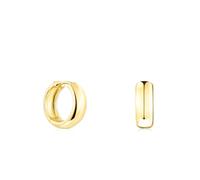 TOUS Boucles d'oreilles pour femme en plaqué or 18 carats sur argent sterling Collection Basics