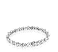 TOUS Bracelet chaîne pour femme en argent sterling avec motif d'ours, collection Bold Bear