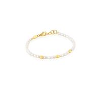 Tous - Bracelet Gloss avec Perles de Culture - Femme - Accessoires - Jaune - Taille: ONE Size