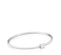 TOUS Bracelet gourmette pour femme en argent sterling avec motif ours, collection Sweet Dolls