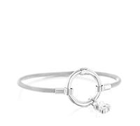 TOUS Bracelet pour femme en argent sterling et acier, collection Hold
