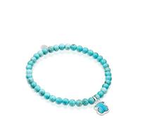 TOUS Bracelet pour femme en argent sterling et magnésites, collection Icon Color