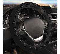 Tous Ceux Qui Errent Ne sont Pas des Designers Caches De Volant Protecteurs Volants Décorative Respirant Couvre Volant De Voiture pour Véhicules Voitures Hommes 38Cm