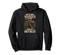 Tous Ceux Qui errent ne sont Pas perdus Bigfoot Golf Sasquatch Funny Sweat à Capuche