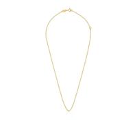 TOUS Collier ras-du-cou pour femme plaqué or 18 carats sur argent sterling avec boules, 45 cm de long, collection Basics