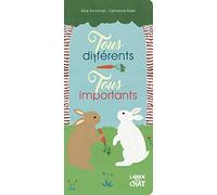 Tous différents, tous importants - Album histoire tout-carton - Dès 18 mois