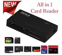 Tous en 1 multi lecteur de carte mémoire USB pour SD SDHC Mini Micro M2 MMC XD CF MS lecteur de cartes 213