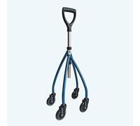 TOUS-ERGO | SELF-CONFORT | Déambulateur à Une Main Wheeleo | Support Stable et Constent au Sol | Pour Gaucher et Droitier | Intérieur / Extérieur